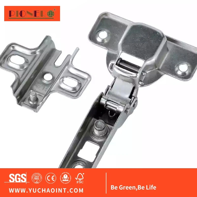 Fgvslide Furniture Hardware Full Overlay Hinges Two Way Clip on Soft Hot Sale Close Damper Buffer Hydraulic Hinges for Cabinet