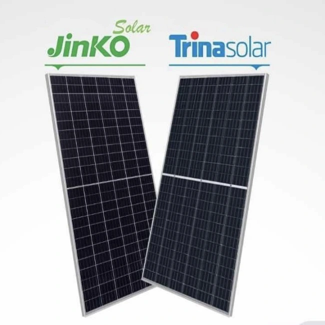Système d'énergie solaire Panneau solaire entièrement noir Prix des panneaux solaires 400W Panneaux solaires shingled 410W 415W Module PV haute efficacité à vendre