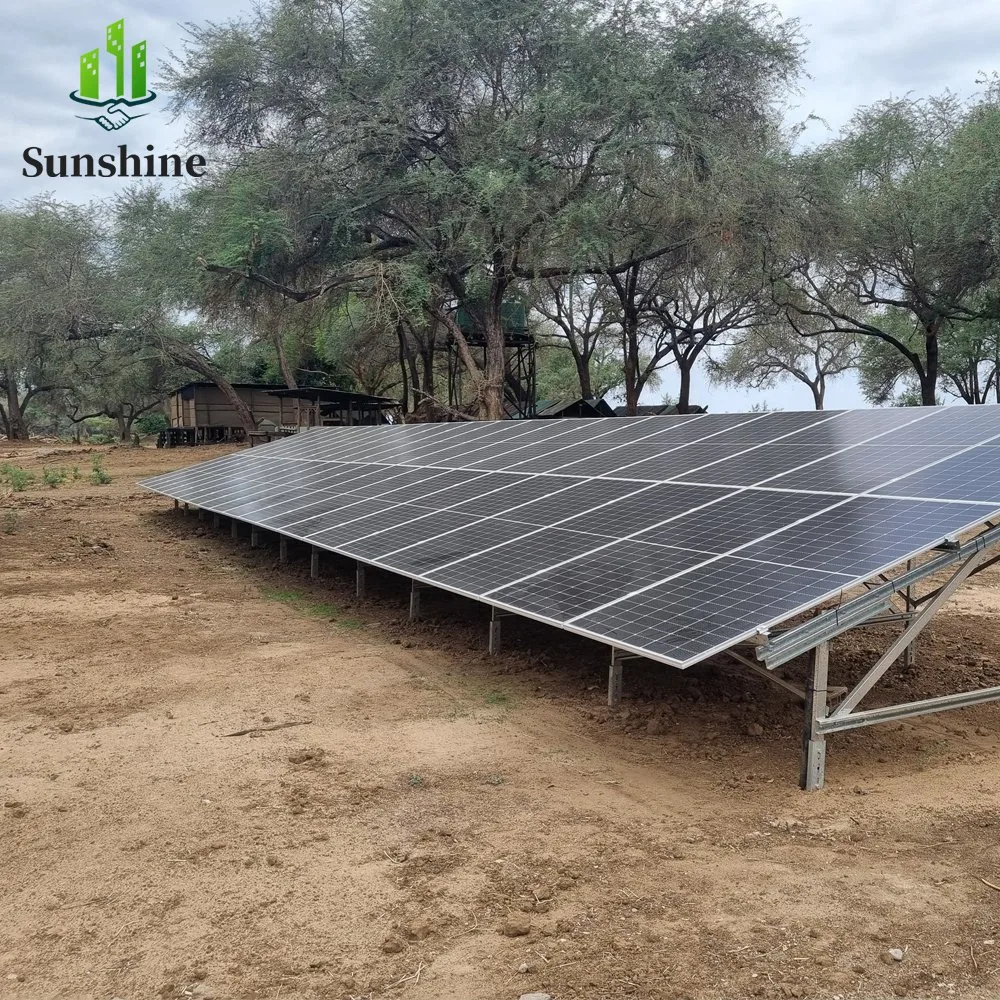 Conjunto completo Energía Solar híbrida de tres fases 8kW 10KW 12kw Sistema