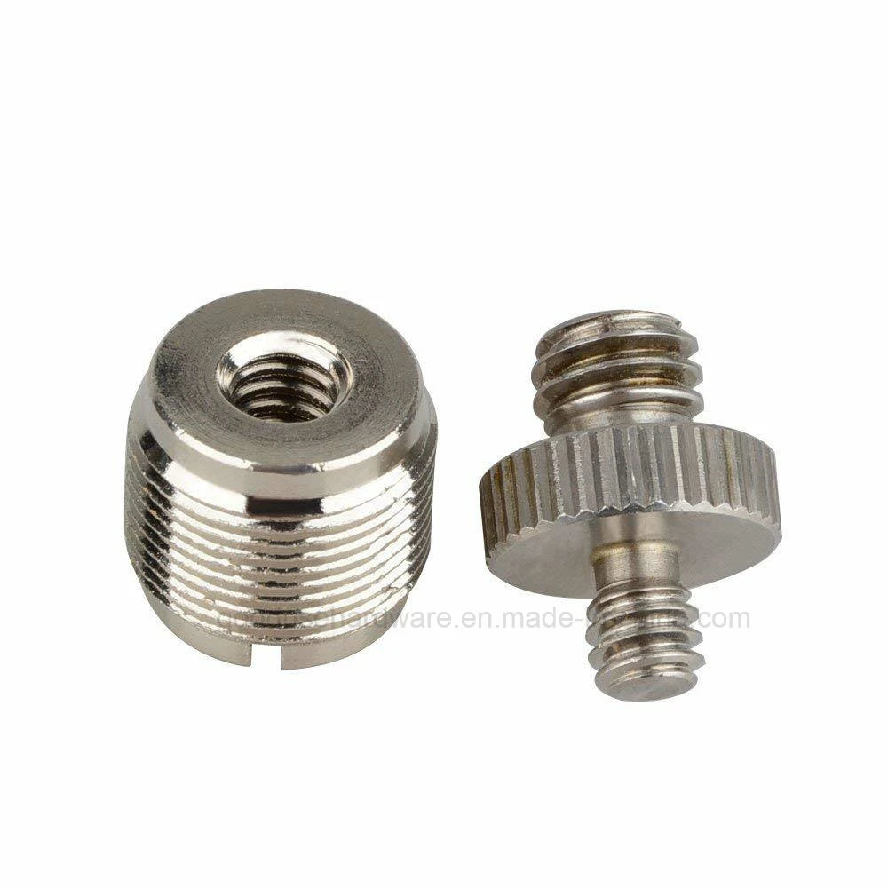 Custom Double Threaded 1/4 to 3/8 Camera Convert Screw Adapter