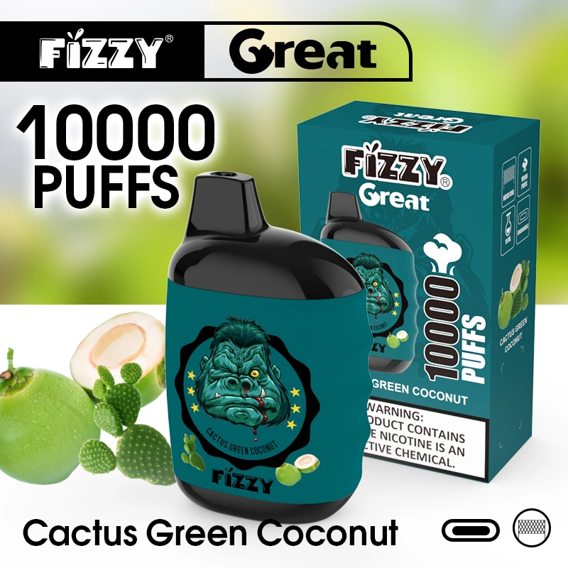 Prix de gros Fizzy usine de fabrication 10000Puff Bar plus Vape jetable Stylo