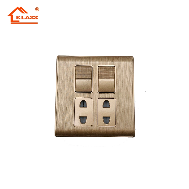 Fashion Design Kitchen Switch Socket with Indicator for Bangladesh for Indoor Use