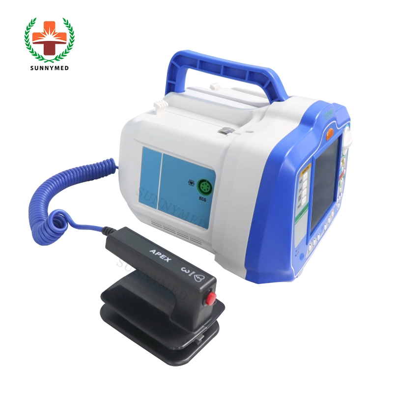 Sy-C026 Médica de Emergencia del Hospital Monitor desfibrilador portátil con CE