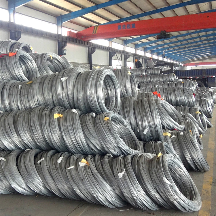 Hot Dipped Zinc Coated Cable Galvanized Steel Wire for Manufuacturing Building Packaging