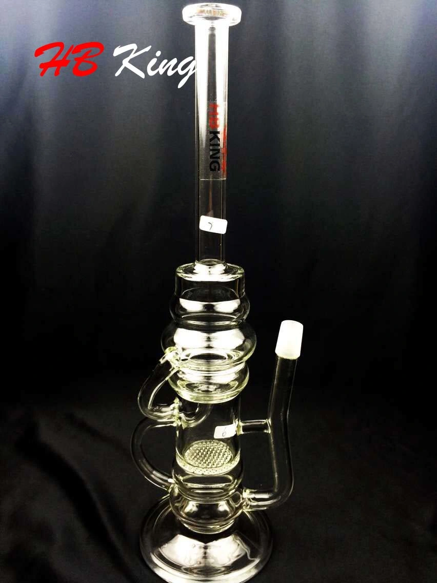 China Manufacturer New Heady DAB Rig Glass Water Pipe, Diamond Glass Wholesale/Supplier Recycler Glass Smoking Pipe