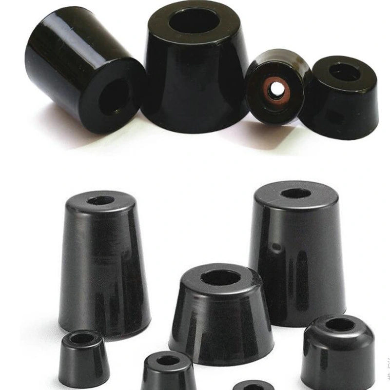 Round Thermoplastic Rubber Feet, Rubber Bumper Feet, Anti-Vibration Round Rubber Bumper Feet