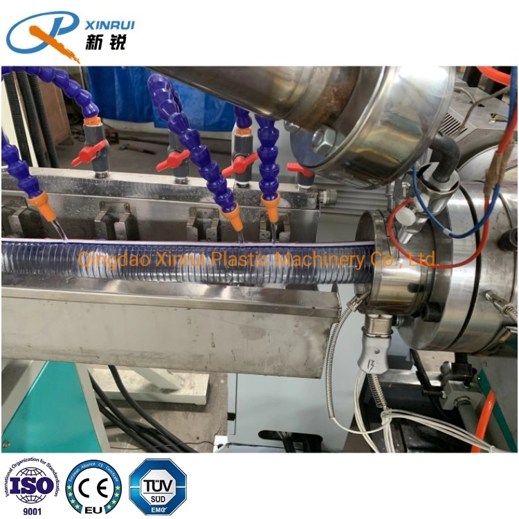 Plastique PVC fil d'acier PVC renforcé flexible souple Extrusion Machine à aspirer en PVC