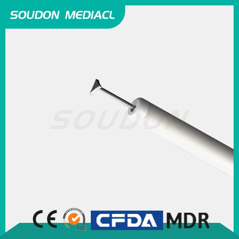 Triangular Head for Multi-Faceted Cutting Marking Dissection and Less Likely to Slip Disposable Electrosurgical Knife 4.5knife Length