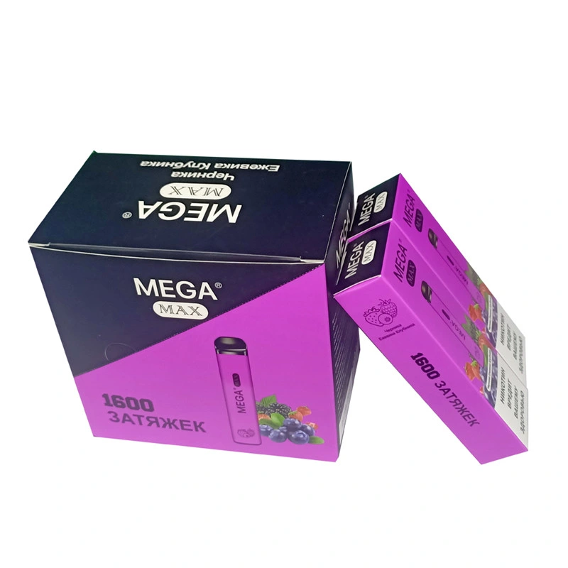 Mega Max Big Smoke Real 1600 шайб больше, чем Puff Бар 1600