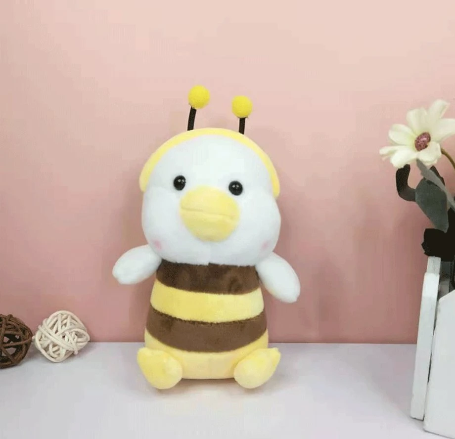 New Promotional Customized Animal Soft Plush Toys Bee Plush Stuffed Toys