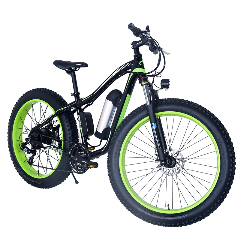 Bicicleta de montanha Shimano de 21 velocidade Bicicletas de terra baratas bicicleta elétrica EBike 26 polegadas