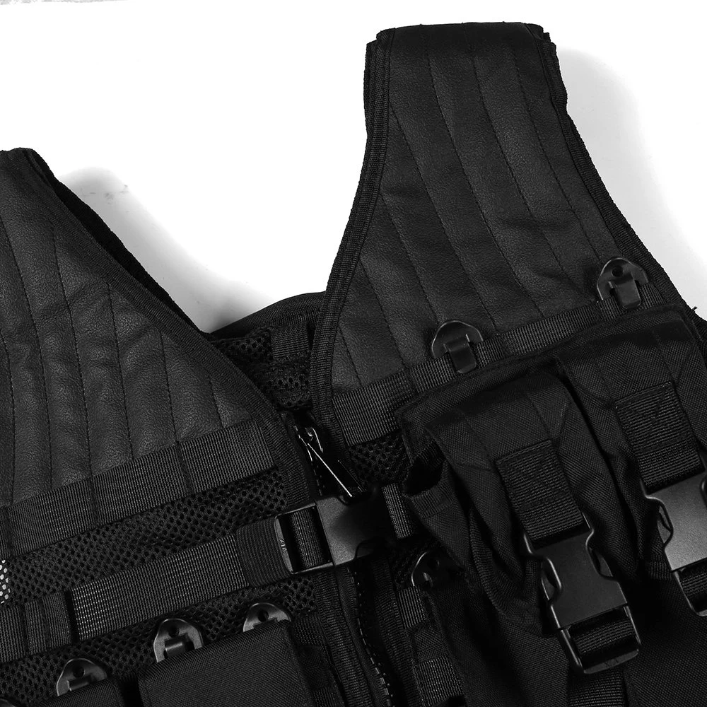 Custom Outdoor Military Tactical Vest Durable Mesh Vest with Detachable Belt Holster