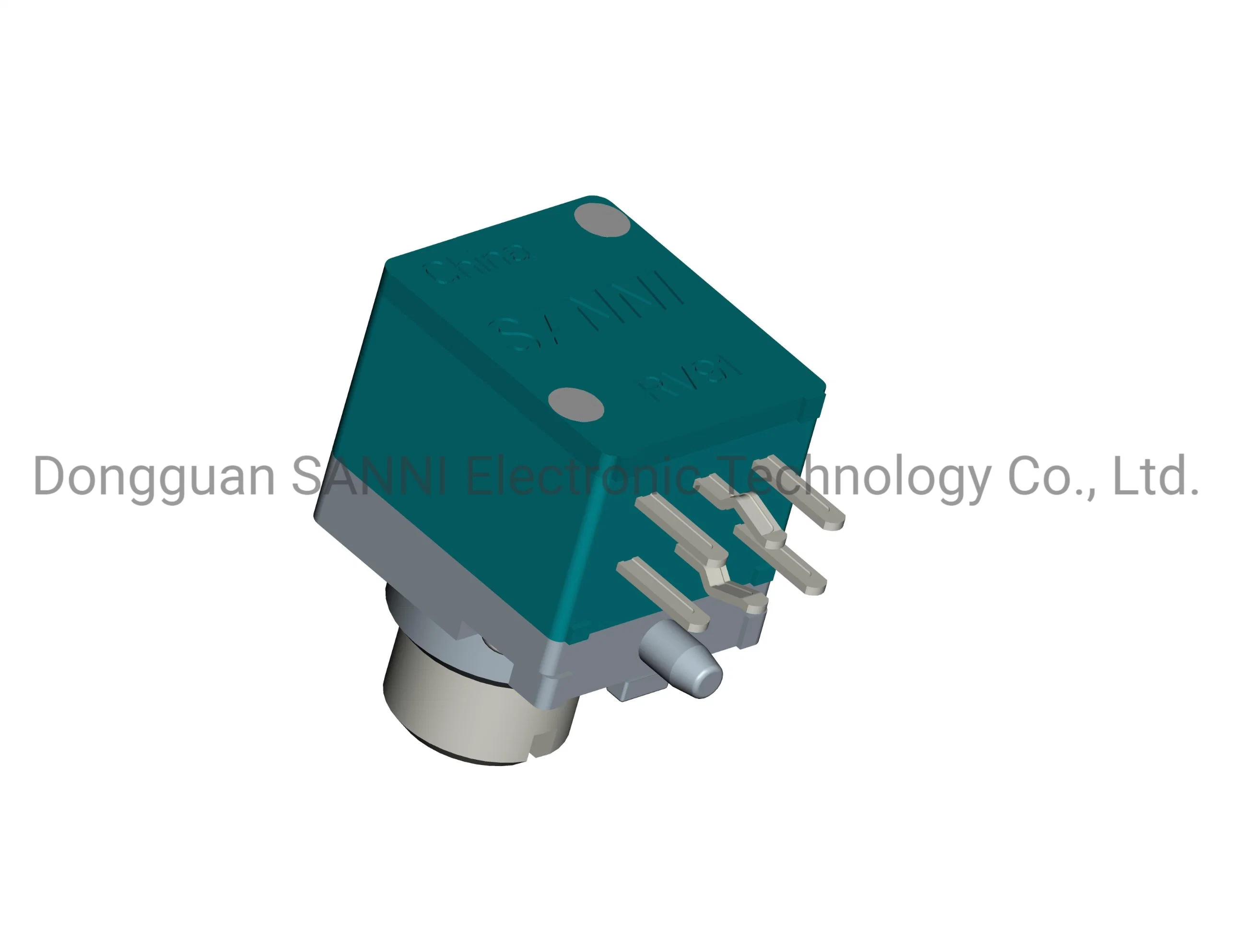 RV91J0G0SR Dual-Unit Metal Shaft Sealed Potentiometer