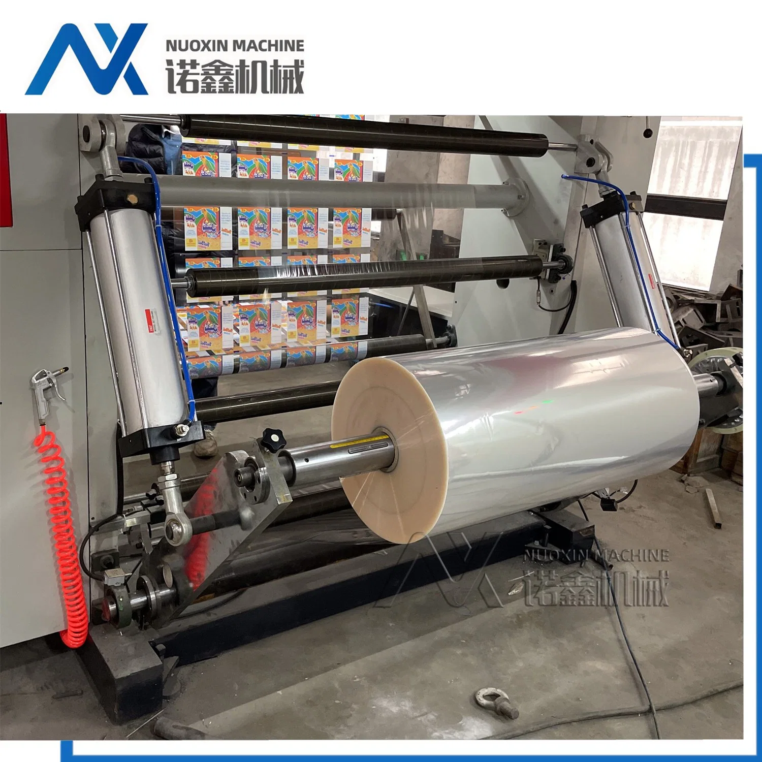 Flexographic High-Speed Label Ci 4color Type Printing Machine