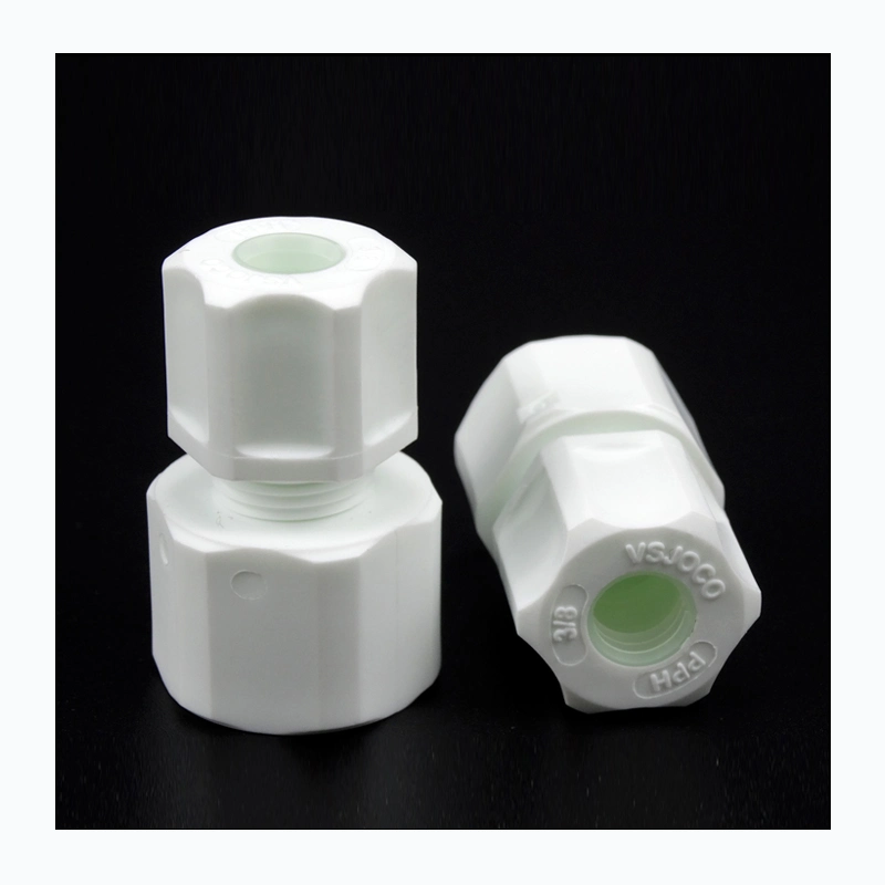 Cheap Price Wholesale/Supplier Pipe Fittings PP Female Connectors Plastic Joint