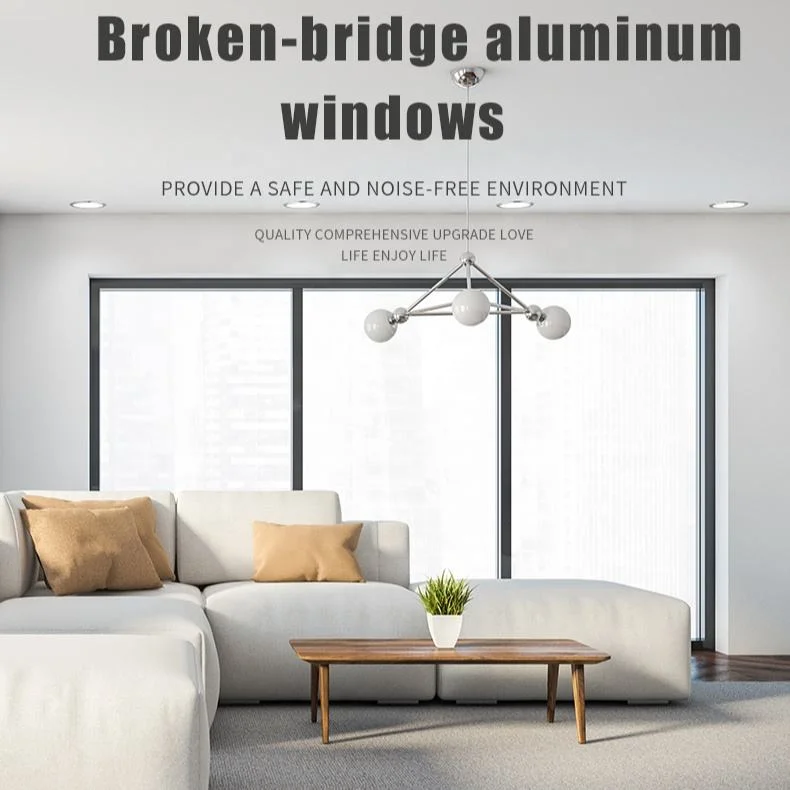 China Hot Sale Aluminum Clad Windows Single Glazed Aluminum Windows Aluminum Sliding Windows Sections