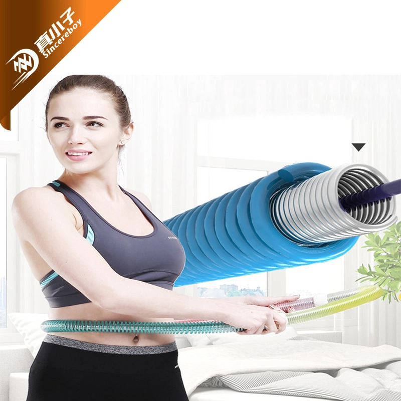 OEM Foldable Plastic Multifunctional Hula Hoop Fitness Padded Exercise Gym Workout Hola Hoops