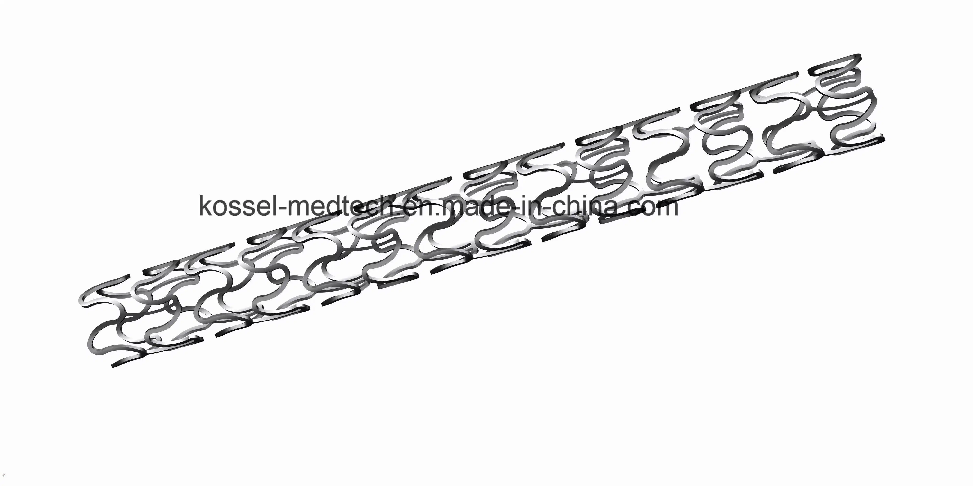 316L sistema de entrega de stent coronario de acero inoxidable