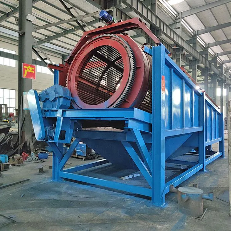 Demolition Mixed Garbage Sorting Equipment Drum Screen Machine with CE