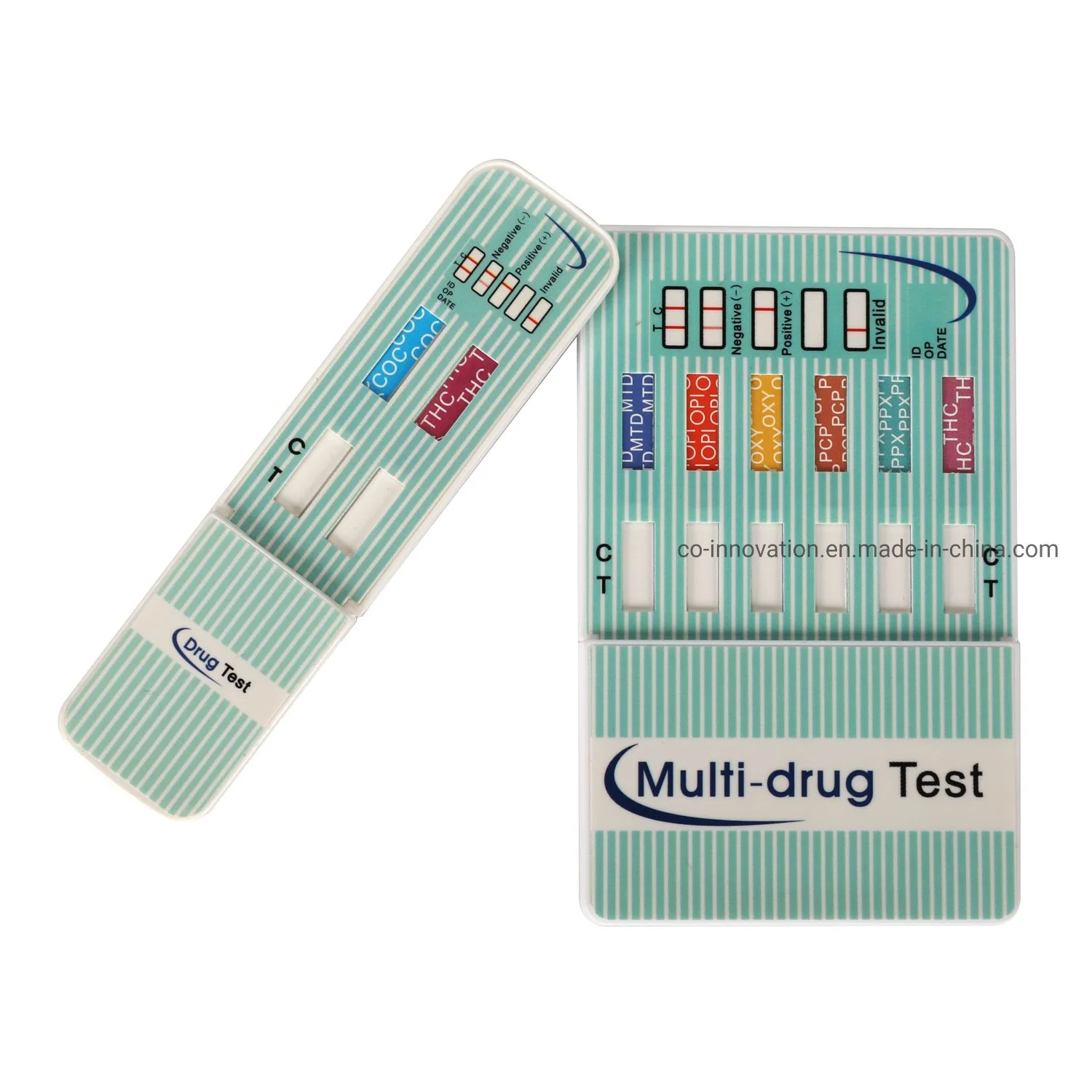 5 Pack Identify Diagnostics 5 Panel Drug Test DIP Card