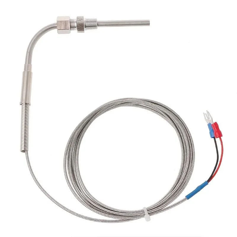 Capteurs de température EGT haute température personnalisés, thermocouple de type K PT100 RTD pour sonde de température des gaz d'échappement du moteur.