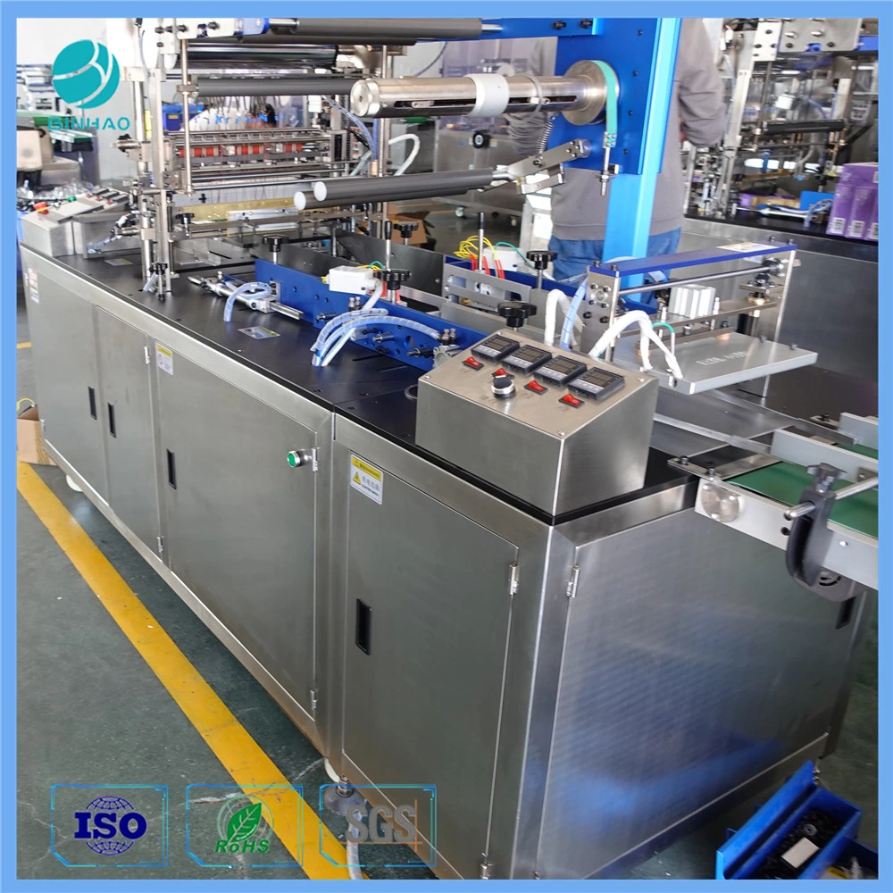 High Speed Automatic Package Box Packing Film Wrapper Machine
