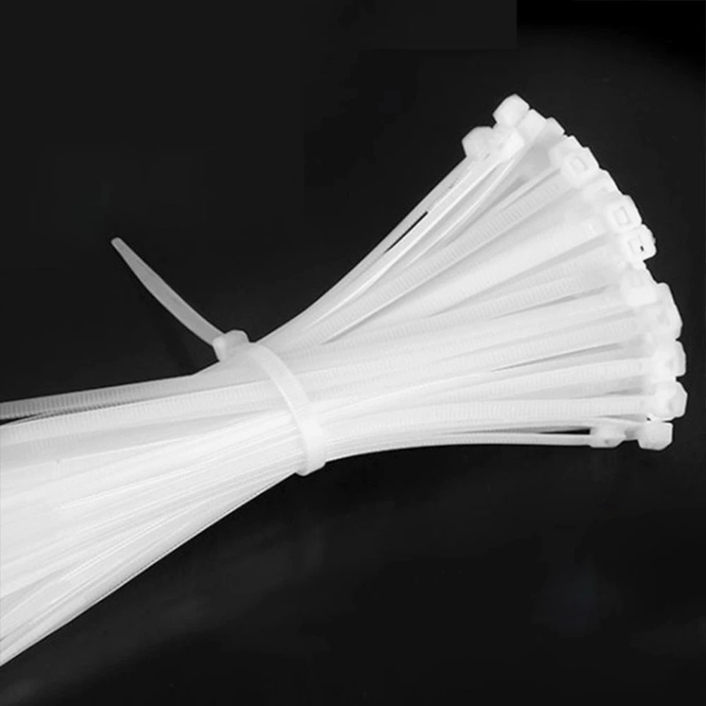 Self-Locking 250mm 300mm 350mm 380mm 400mm Nylon PA6 Cable Ties