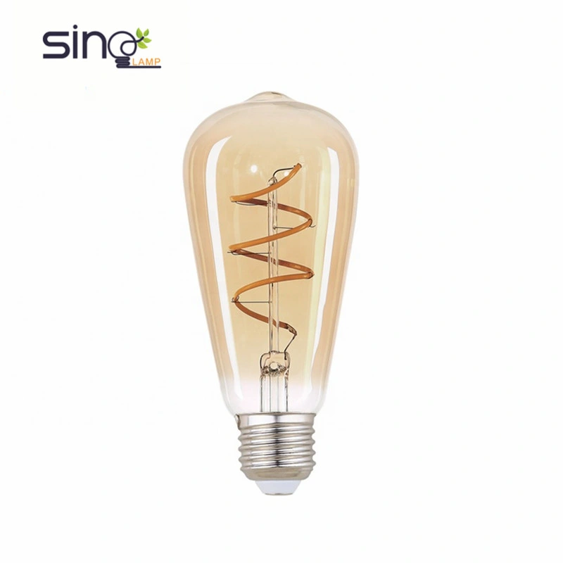 Dimmable St6 12W Vintage LED Edison Bulbs Filament Light Bulb