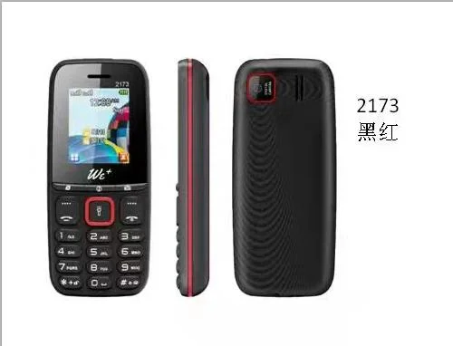 New Version GSM 3G Bar Phone 1.77 Inch Feature Mobile Phones for SPD7701 Chipset