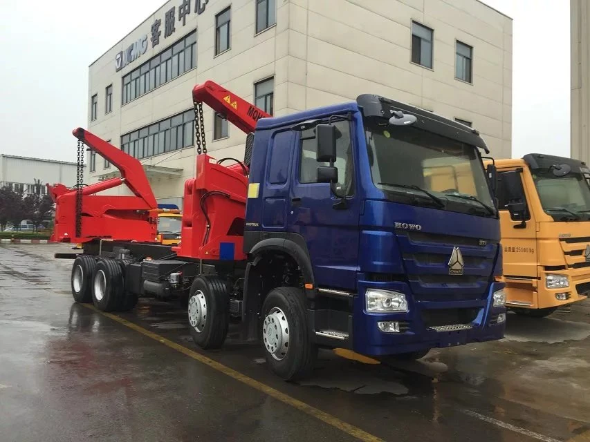 Sinotruk 8X4 Side Crane Lifter Crane Truck Side Crane