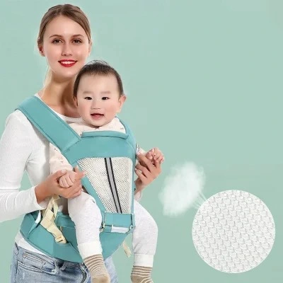 Bébé ergonomique personnalisé Wrap élingue porte-bébé avant et arrière pour les enfants avec le siège de la hanche