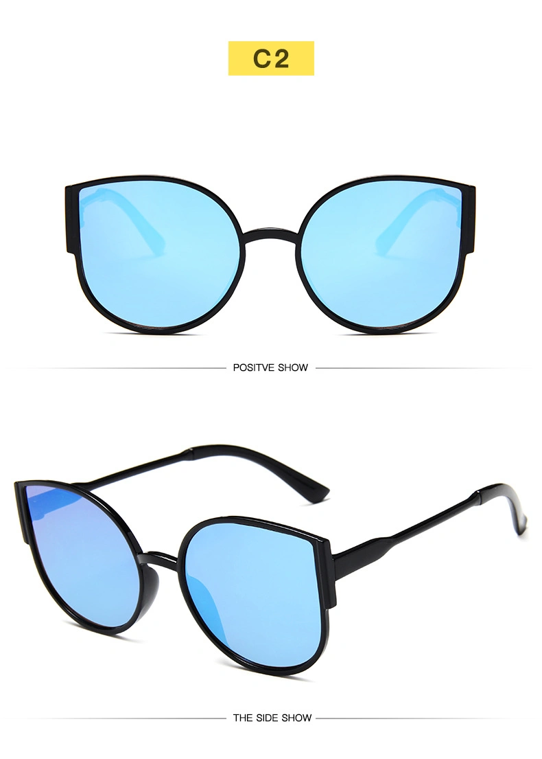 New Style Plastic Frame Cat Eye Sunglasses Women Retro Trend