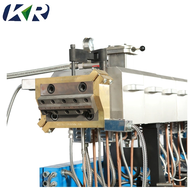 500kg/Hr Co-Rotating Parallel Color Masterbatch Extruder