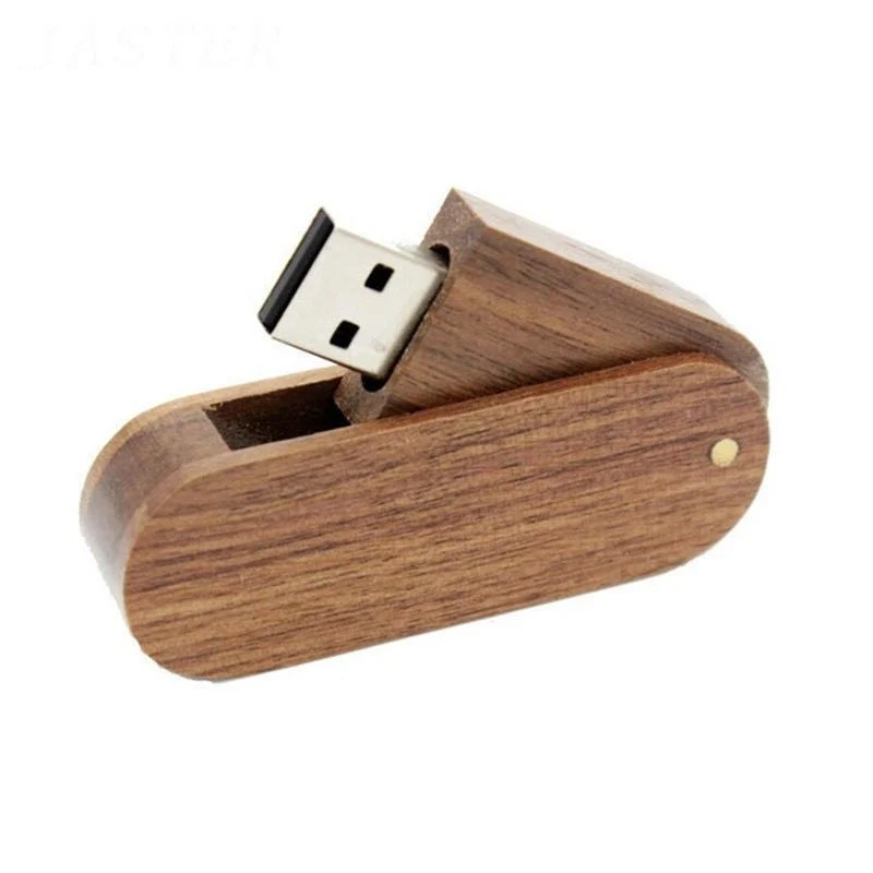 Madera de logotipo personalizado USB Pen Drive con estuche Pen Drive 64GB 32 GB de 16GB 4GB Tarjeta de memoria U disco