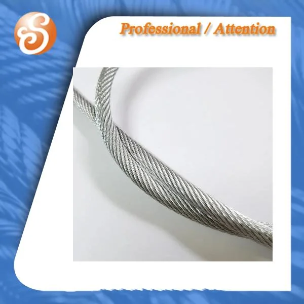 8X19s+Iwrc Galvanized Stainless Steel Wire Rope for Metallurgy/Bundling/Hoisting