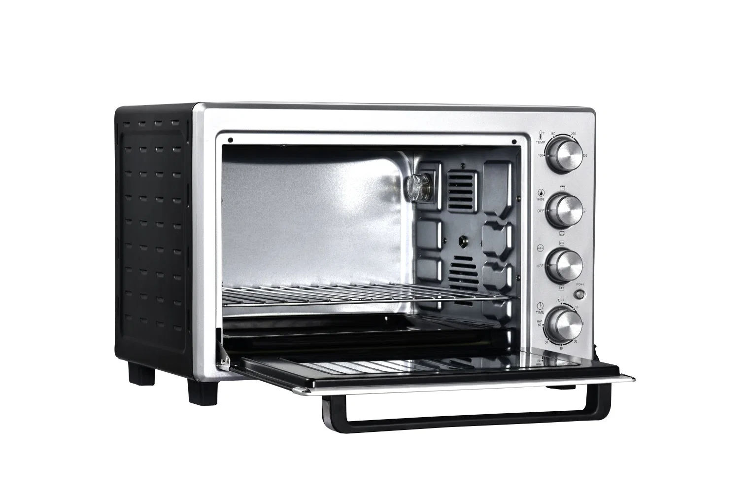 45L Home Grandes Frango Desktop Convecção Rotisserie panificação torrados Eléctrico Ovens