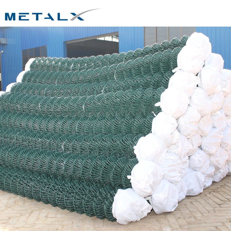 PVC Coated 8 Guage Chain Link Fence Wire PVC Coated Chain Mesh Fence Fence Wire Tensioner Chain Link 8"