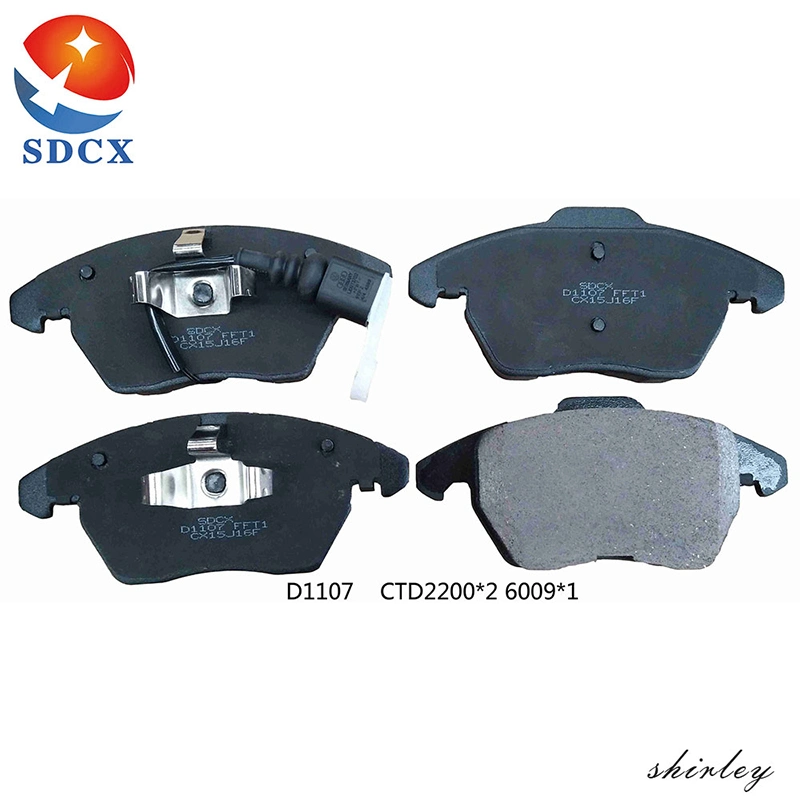 Sdcx D1107-8212 / D30000mh / 6rd698151 / 1K0698151 / D1319-8212 Brake System Automobile Brake Pad for VW Bora / Jetta