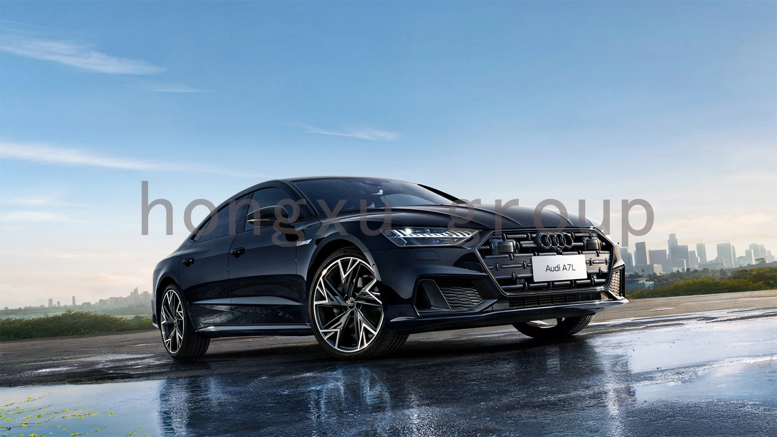 Fuel Vehicle Audi A7l 45tfsi Quattro S-Line Used Car with 2.0t 5 Seats Darth Vader Edition Dark Set Chinese Audi New Used Car Luxury Brand with 4doors 5 Seats