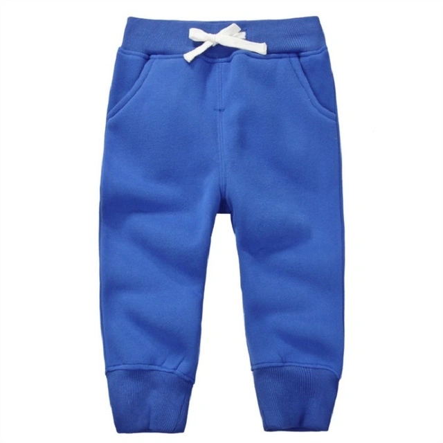 Winter Warm Velvet Sweatpants Babies Boys Girls Casual Sport Pants Jogging Kids Children Trousers