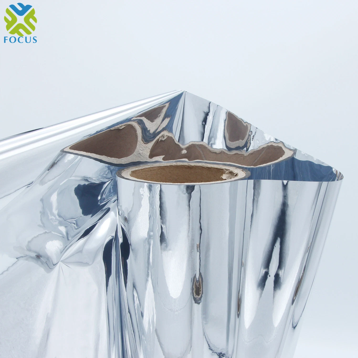 Verpackungsmaterial Metallisiertes Film Pet Mirror Mylar Wrapping Film Food Verpackungsmaterial