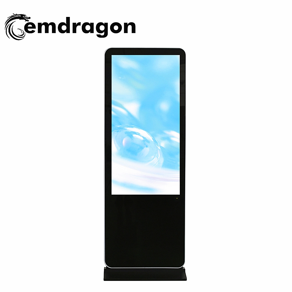 Standing Digital Signage 43 Inch Digital Advertising Display Screens Indoor Digital Signage Advertising Balloon Touch Screen All in One PC LCD Display