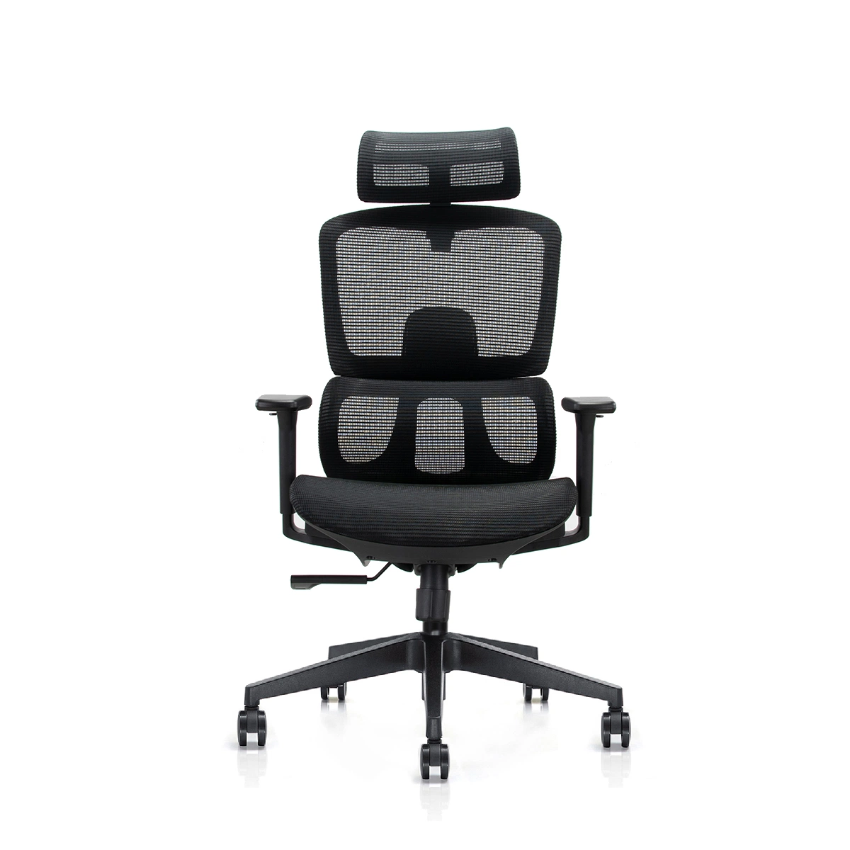 الكراسي النايلون الأسود الإطار النسيج الشبكي المريح مكتب كرسي كمبيوتر مكتب تخصيص أساسي لمكاتب موظفي الدراسة Swivel Office رئيسي