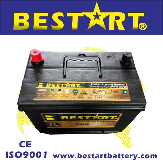 12V60ah 12V wartungsfreie Batterie BCI-Fahrzeugbatterie 24r-MF