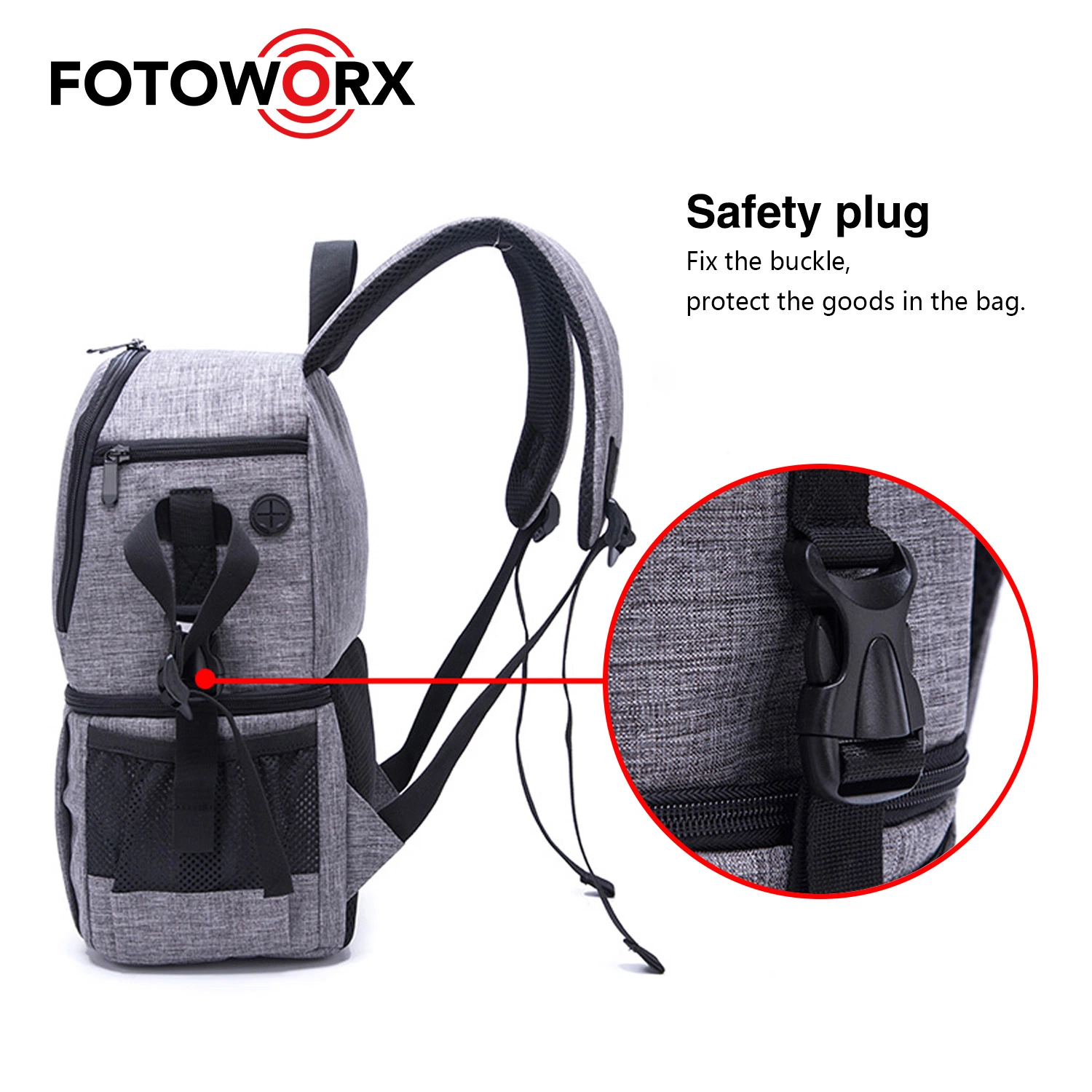 Multi Functional Bags Camera Lens Backpack for DSLR Photography