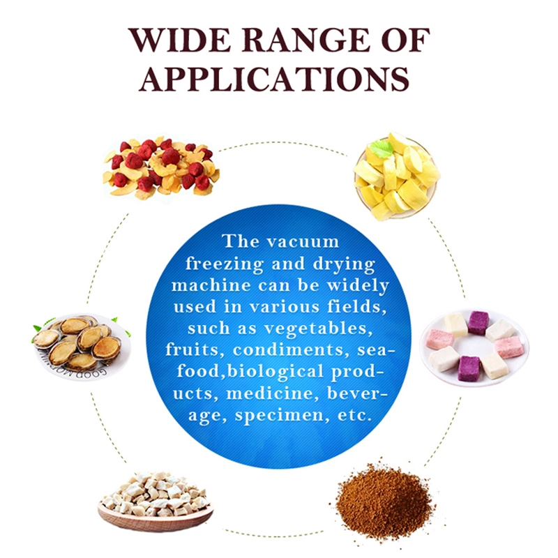 O TCA Alta Qualidade comercial automática do vácuo alimentar a liofilização Frango Candy equipamento da máquina