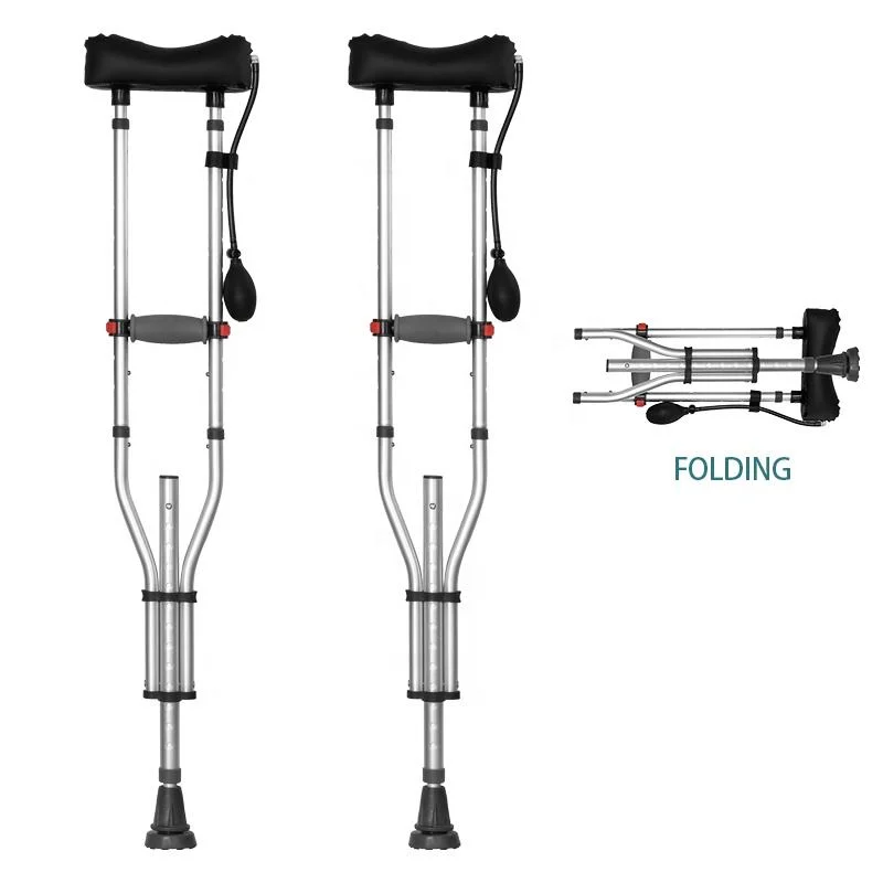 Bastones de aluminio para caminar Palo plegable