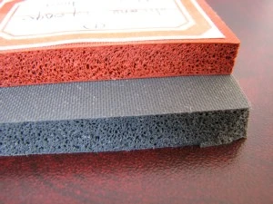 Silicone Sponge Sheet, Silicone Foam Sheet for Ironing Table and Special Gasket Application