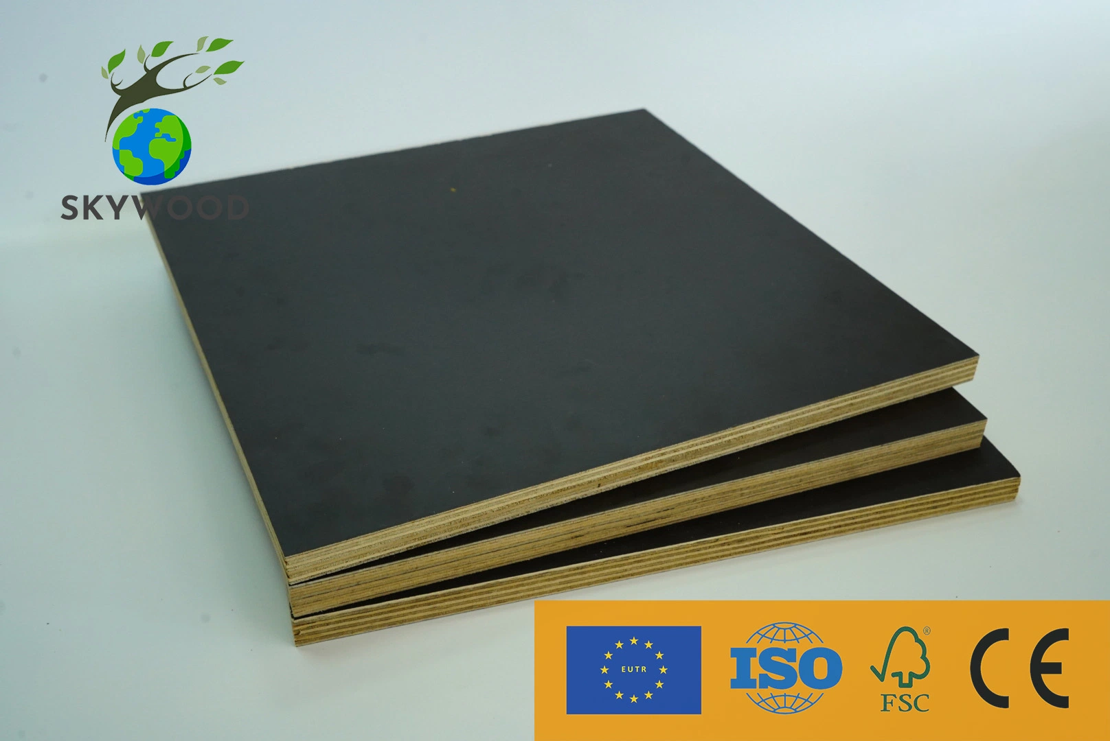 Building Materials Brown/Black Waterproof Construction Film Faced Plywood