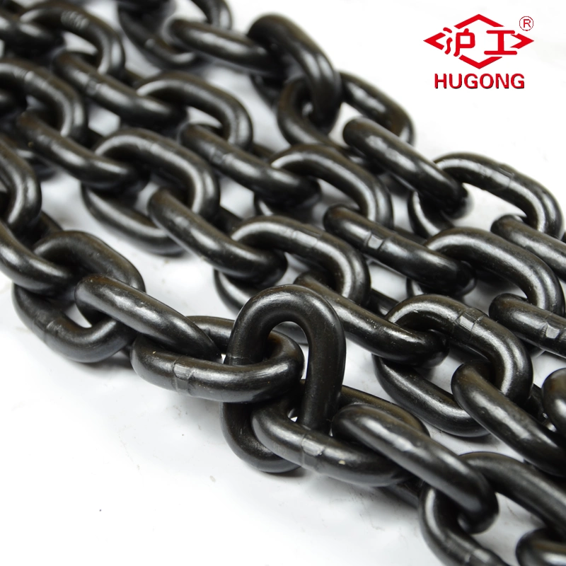 Wholesale/Supplier Iron Anchor Industrial G80 Link Lifting Chain with Hooks